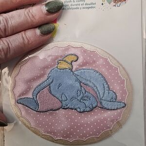 ZeeSimplicity Pink and Blue Dumbo Elephant And Bambi Appliqué